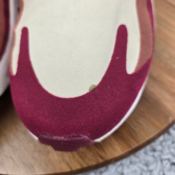 Nike Mens 9.5 Air Max 270 React Noble Red Athletic Daily Sneaker AO4971-601 - Picture 7 of 13